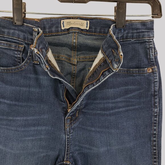 Madewell Jeans 10" High Rise Skinny Demin Stretch Womens Size 26 - Picture 5 of 11